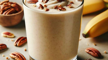 Activated Maple Pecan and Banana Smoothie