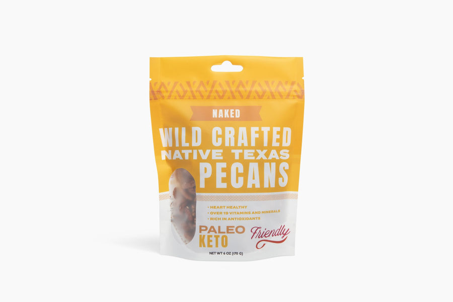Wild Crafted Native Texas Pecans- Naked